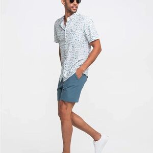 Southern Shirt Co. • Sailboat and Island Print Button Down